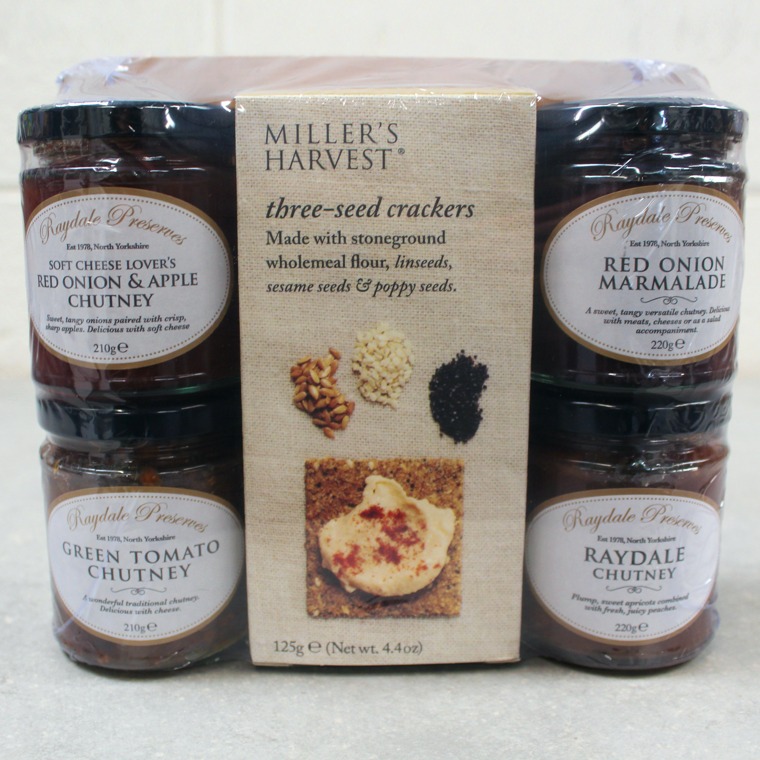 Cheese Board Gift Pack Raydale Preserves